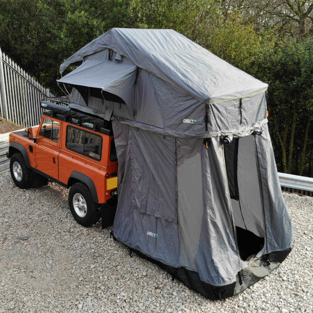 Rooftop Tents Granite Grey Expedition Foldout 3 Person